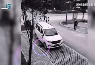 幼童钻进车底捡玩具,司机这个习惯救了两家人