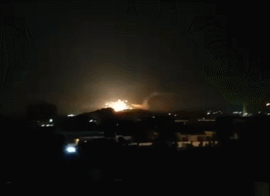 以色列报复叙利亚，大规模空袭叙首都