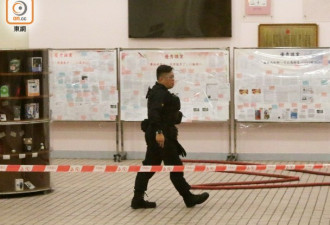 香港一中学发现疑似烈性炸药 警方拘捕2名男子