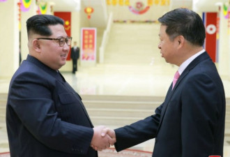 金正恩晤中共中联部长 承诺加强两国关系