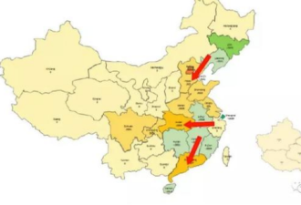 中国产业大迁移全景图 这城市正&quot;悄然&quot;崛起