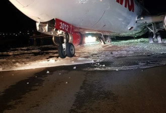 3天内，波音737再次因起落架故障硬着陆