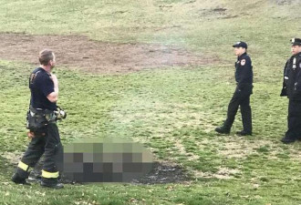 美国著名律师纽约公园自焚 尸体被烧焦