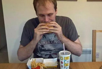 英国YouTube博主三餐只吃麦当劳 一周之后……