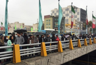 伊朗示威抗争致百人死亡 当局瞒称仅5死