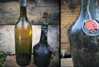 潜水员发现百年沉船上千瓶酒每瓶或值上万