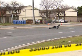 女性骑车者被汽车撞死 肇事司机上401逃逸