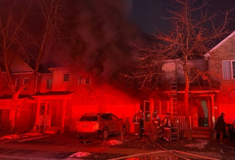 多伦多民宅大火 50岁女子被烧死24岁男子被捕