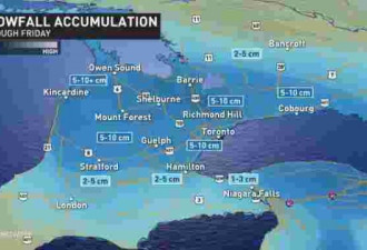 大雪要下到下午1点钟！加拿大环境部发旅行警告