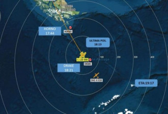 智利空军运输机飞往南极途中失联，机上载38人