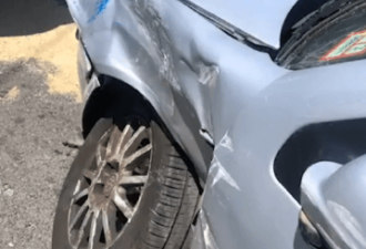 澳洲车祸3岁男孩差点被甩出！车窗撞出大洞