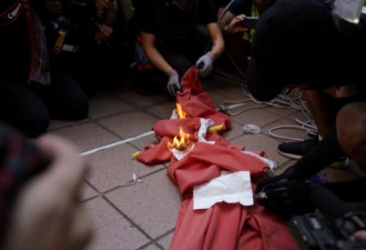 焚烧中国国旗的香港少女被判了12个月感化