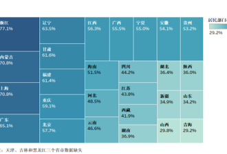 起底中国居民杠杆率：哪些省市居民最敢负债?