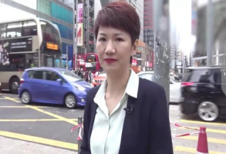 央视女主播刘欣现身香港街头 大发感慨