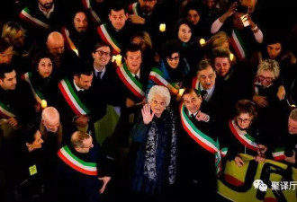为了一个89岁老太，意大利几百个市长上街游行