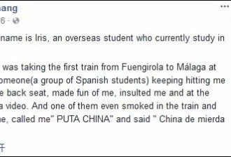 中国女留学生在国外遭辱骂攻击 霸气反击