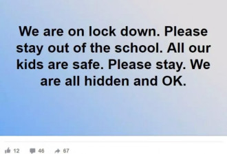 新西兰小学发生枪击事件，1人受重伤！学校封锁