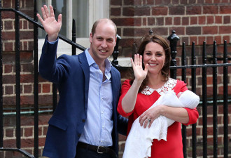 威廉王子与凯特王妃的小儿子姓名曝光了 叫...