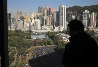 “墙内”支持香港示威的中国人
