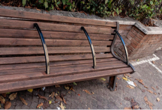 加拿大街头一张普通长椅，遭网友疯转+批判