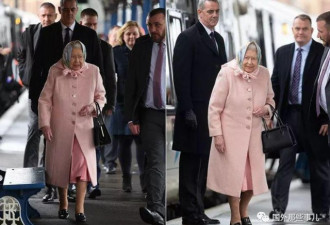 英国女王低调乘火车去度假 同车乘客没一个发现