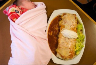 这家餐馆超有爱：跟婴儿一样大的墨西哥卷饼