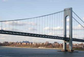 纽约34岁华裔男子轻生 跳韦拉札诺大桥身亡