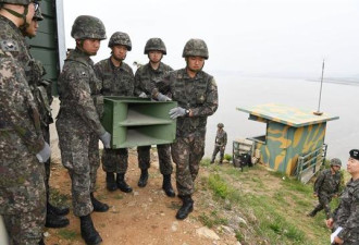 朝韩边境喊了55年的80余台扩音器已全部拆除