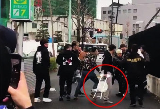 在日本买潮牌插队还群殴保安 留学生在日被捕