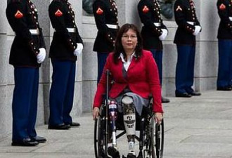 华裔女参议员 伊战失双腿 创美国政坛多个第一