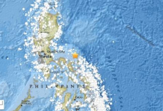 菲律宾发生6.1级地震震源深度17千米 尚无伤亡