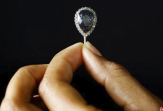 流传300年，欧洲梨形蓝钻以670万美元落槌