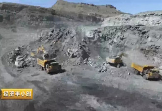 中国挖掘机有多强 一铲挖起50吨煤