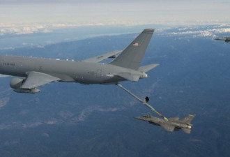 美军新一代加油机即将亮相 首架KC46A今年交付