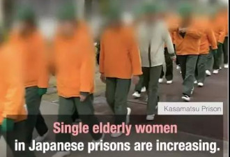 日本监狱爆满奶奶狱友 背后是老人无处言说的痛