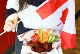 整月！加拿大著名连锁餐厅鸡翅任吃 30种口味