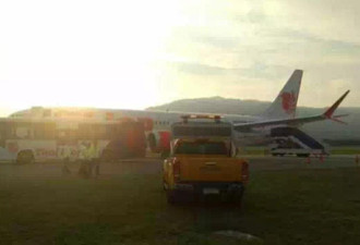 泰国一载178人客机起飞后引擎突然爆炸