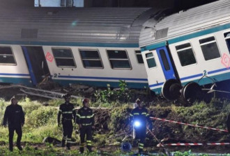 意大利火车出轨 乘客彷彿坠入地狱