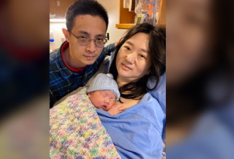 大多伦多新年第一个婴儿在密市医院出生