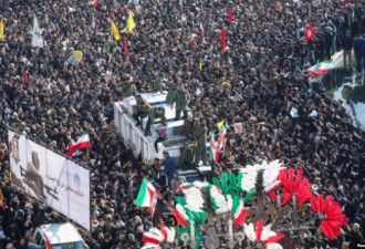 德黑兰为苏莱曼尼举行大规模追悼仪式