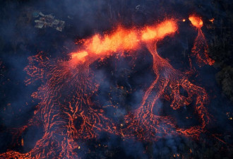 美西13座火山绵延800哩 夏威夷大爆发掀警讯