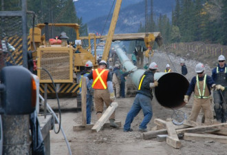 加拿大政府买下跨山油管扩建