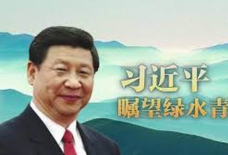 习近平为中国人民谋求“金山银山”