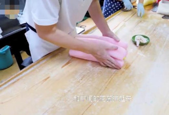 来看看到日本樱花糖果的制作过程吧
