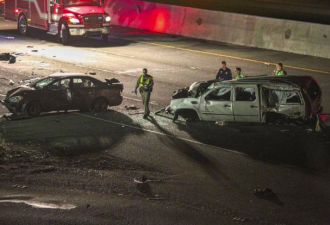 加州大车祸3人死亡 亚裔司机受大麻影响肇事