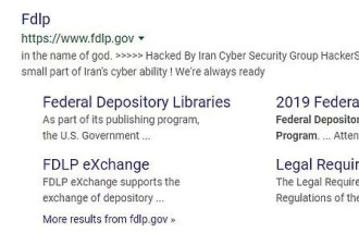 伊朗黑客搞瘫联邦网站！下步可能是美工业系统