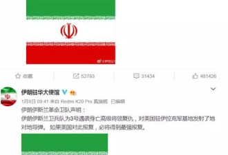 伊朗致谢中国网友：中国朋友们放心到伊朗过年