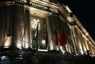 新加坡挂中国国旗酒店澄清：只是应景