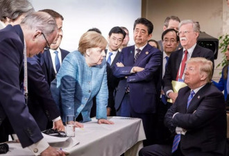 特朗普G7峰会遭围攻同一天上合现场照也刷屏