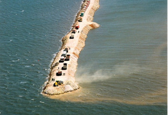 海岸伤疤:40张照片带你了解中国10年围海造地